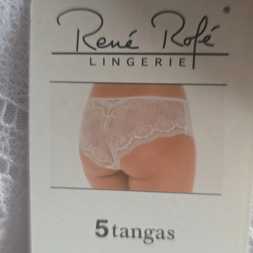 Rene Rofe Lace Tangas Panties Set 5 💜